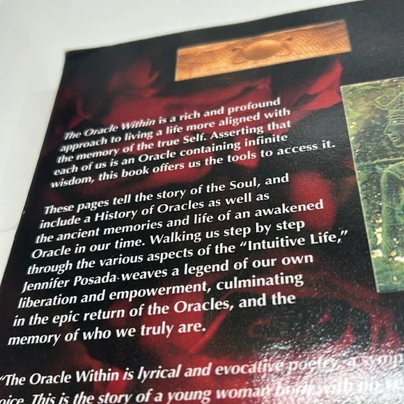 4/$20 The Oracle Within Living The Intuitive Life Paperback Book By J. Posada - Picture 5 of 10